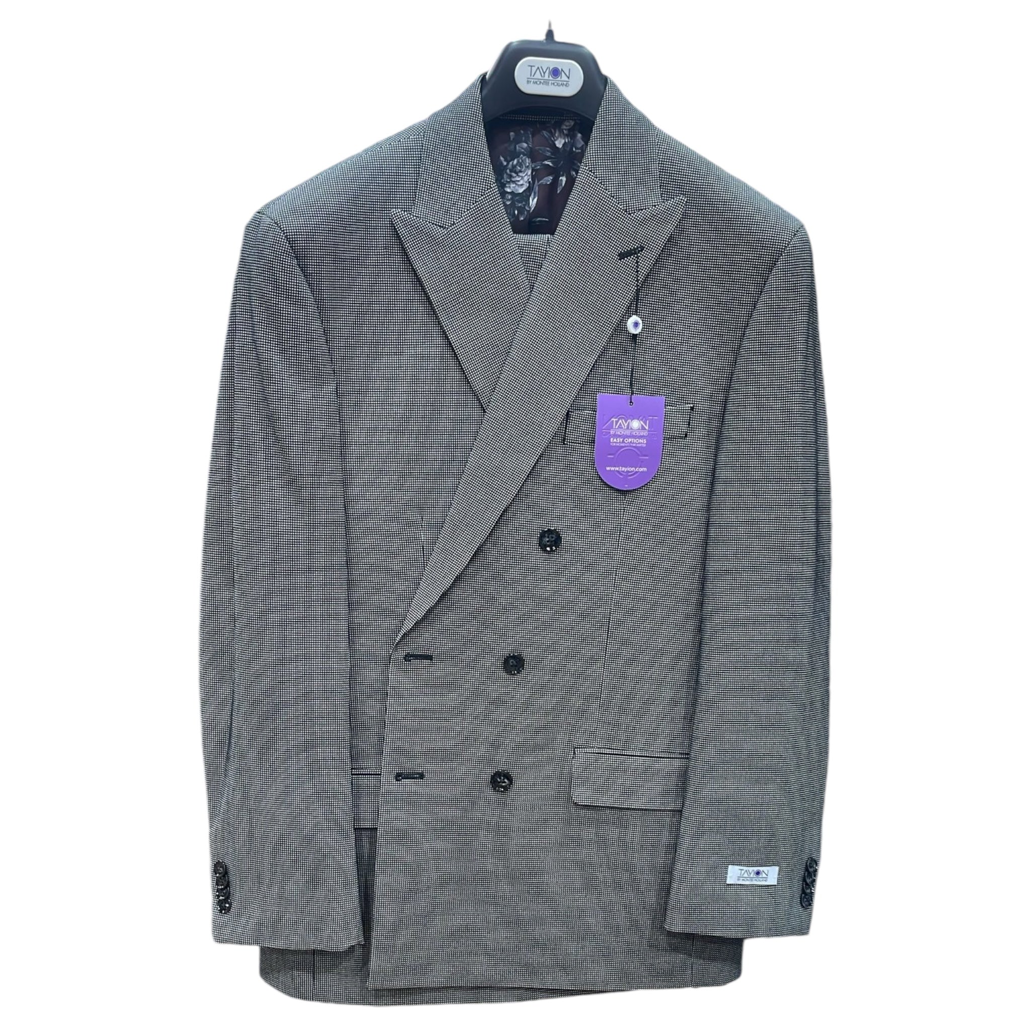 TAYION: Double Breast 2pc. RAZ0020